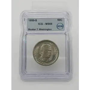 Classic Commemorative Silver--- Booker T. Washington Memorial 1946-1951-Silver- 0.5 Dollar (7)