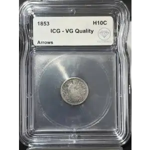 Half Dimes---Liberty Seated 1837-1873-Silver- 0.5 Dime