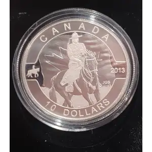 2013 $10 Silver Royal Canadian Mounted Police