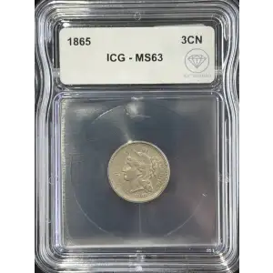 Three Cent Nickel 1865-1889