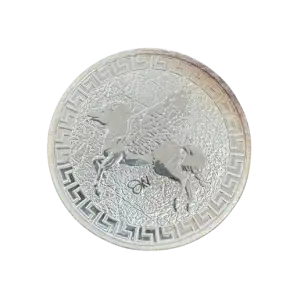 2022 1 oz St. Helena Silver Pegasus Coin (Toned)
