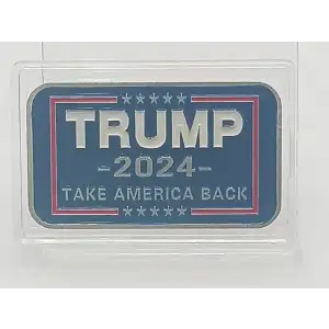 2024 1 oz Silver Bar - TRUMP Take America Back