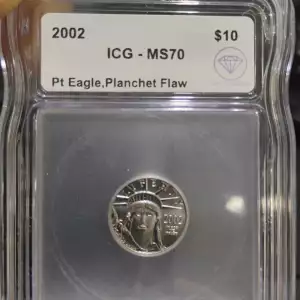 $10 American Platinum Eagle
