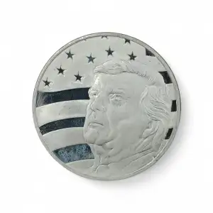 1oz Trump 45 For President 2020 Silver Round  (3)