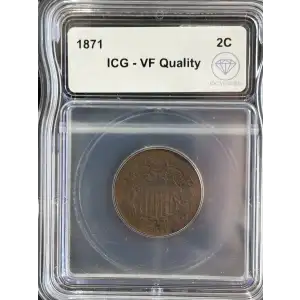 Two cent pieces-Two cent pieces 1864-73 -Copper (2)