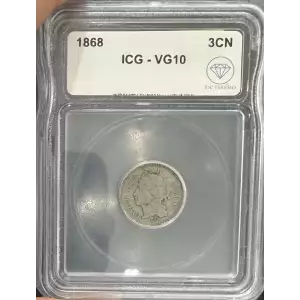 Three Cent Nickel 1865-1889 (2)