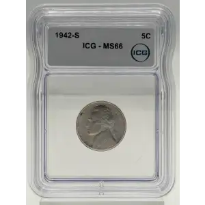 Silver Jefferson War Nickel