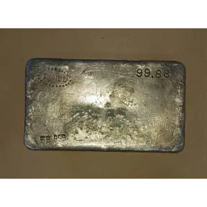 99.88 oz Vintage Silver Bar