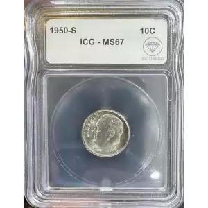 Dimes---Roosevelt 1946-1964-Silver- 1 Dime