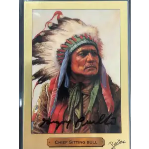 Chief Sitting Bull Gold Rush Art Gold 1g Card (2)
