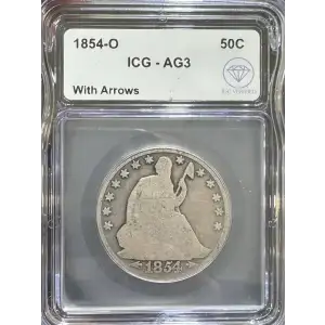 Half Dollars---Liberty Seated 1839-1891 -Silver- 0.5 Dollar