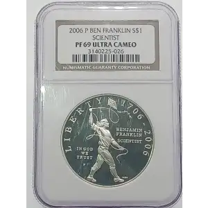 2006 BENJAMIN FRANKLIN SCIENTIST ULTRA CAMEO (2)