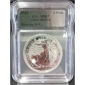 Great Britain Silver Britannia