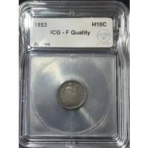 Half Dimes---Liberty Seated 1837-1873-Silver- 0.5 Dime (2)