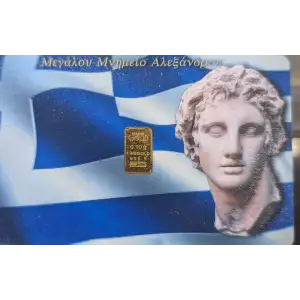 0.1 Gram Carded Gold Bar Various Mints (2)