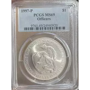 1997-P $1 Officers (2)