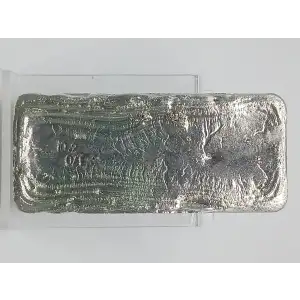 10.2 oz Silver Pour Bar Unknown Mint  (2)