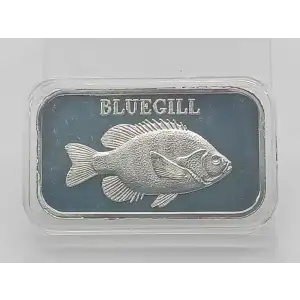 Blue Gill 1 oz Silver Bar