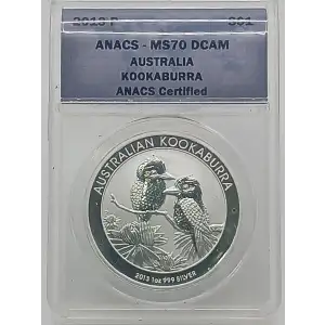 ANACS AUSTRALIA KOOKABURRA MS70 DCAM