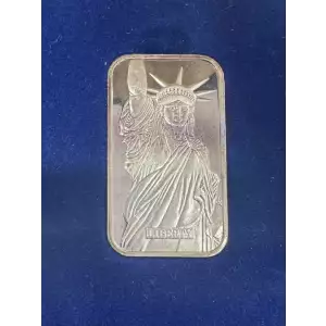 1 oz Silver Engelhard Bar Statue of Liberty MTB (Box and COA) (2)