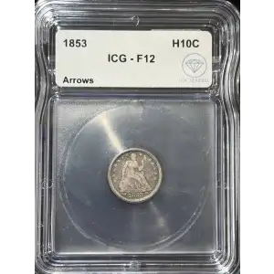 Half Dimes---Liberty Seated 1837-1873-Silver- 0.5 Dime (2)