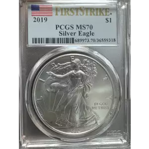 2019 PCGS MS70