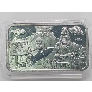 5 oz Little Shop of Silver Postal Express Mint Silver Bar (3)