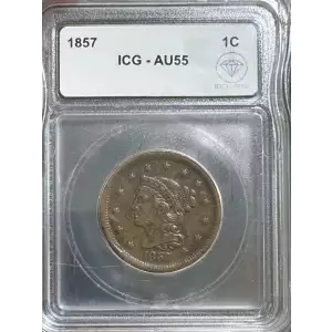 Large Cents - Braided Hair Cent (1839-1857)