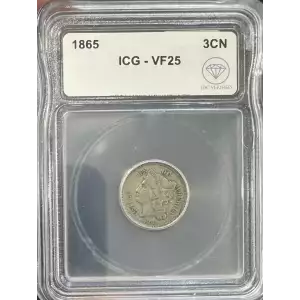 Three Cent Nickel 1865-1889