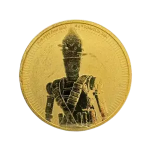 2022 Niue 1 oz Gold $250 Star Wars: IG-11 BU