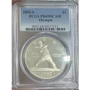 1992-S $1 Olympic, DCAM