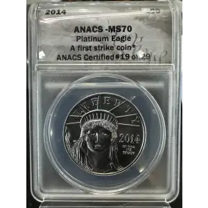 $100 Platinum Eagle