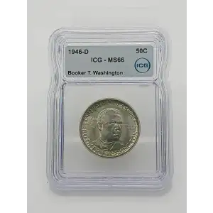 Classic Commemorative Silver--- Booker T. Washington Memorial 1946-1951-Silver- 0.5 Dollar (3)