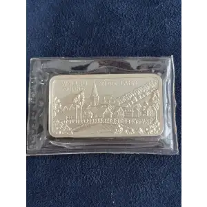 Heraeus Wallau 700 1 oz Silver Vintage Bar (Sealed)