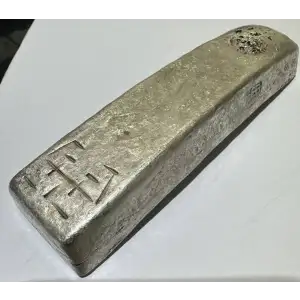 10.88 oz Tael Hand Poured Silver Ingot