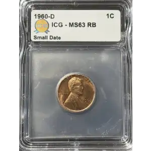 Small Cents-Lincoln, Memorial Reverse 1959-2006 -Copper