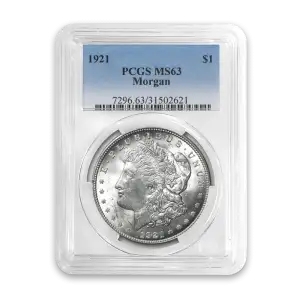Morgan Dollar (1921) - PCGS - MS63