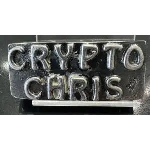 5.84 ozt Rix Metal Worx .999 Silver Bar - Crypto Chris