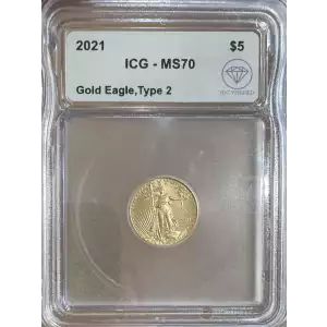 $5 American Gold Eagle 1/10 oz