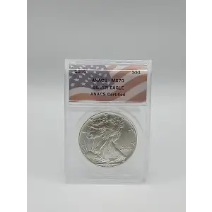 1986 American Silver Eagle ANACS PR70 DCAM (2)