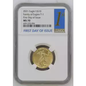 2021 Family of Eagles T-1 First Day of Issue (2)