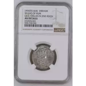 (AH655-664) SELJUQ OF RUM QILIJ ARSLAN IV,2ND REIGN (2)