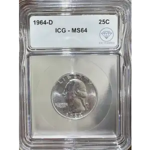 Quarter Dollars-Washington-Silver Coinage