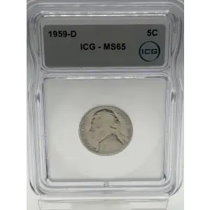 1959-D Jefferson Nickel ICG MS-65 (4)
