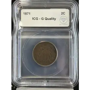 Two cent pieces-Two cent pieces 1864-73 -Copper (2)