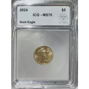 $5 American Gold Eagle 1/10 oz