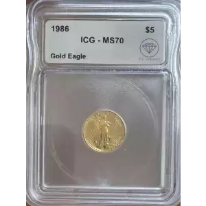$5 American Gold Eagle 1/10 oz
