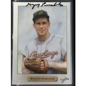 Brooks Robinson Rawlings Series Card #2 Silver 1oz Card [DUPLICATE for #563992]