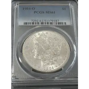 1904-O Morgan Dollar PCGS MS61 (4)