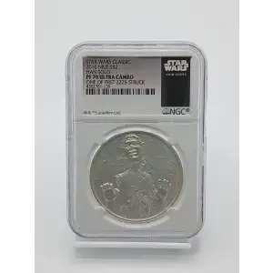 2016 Niue S$2 Star Wars Classic Coin PF70 UC 1 of First 2225 Struck - Han Solo (3)